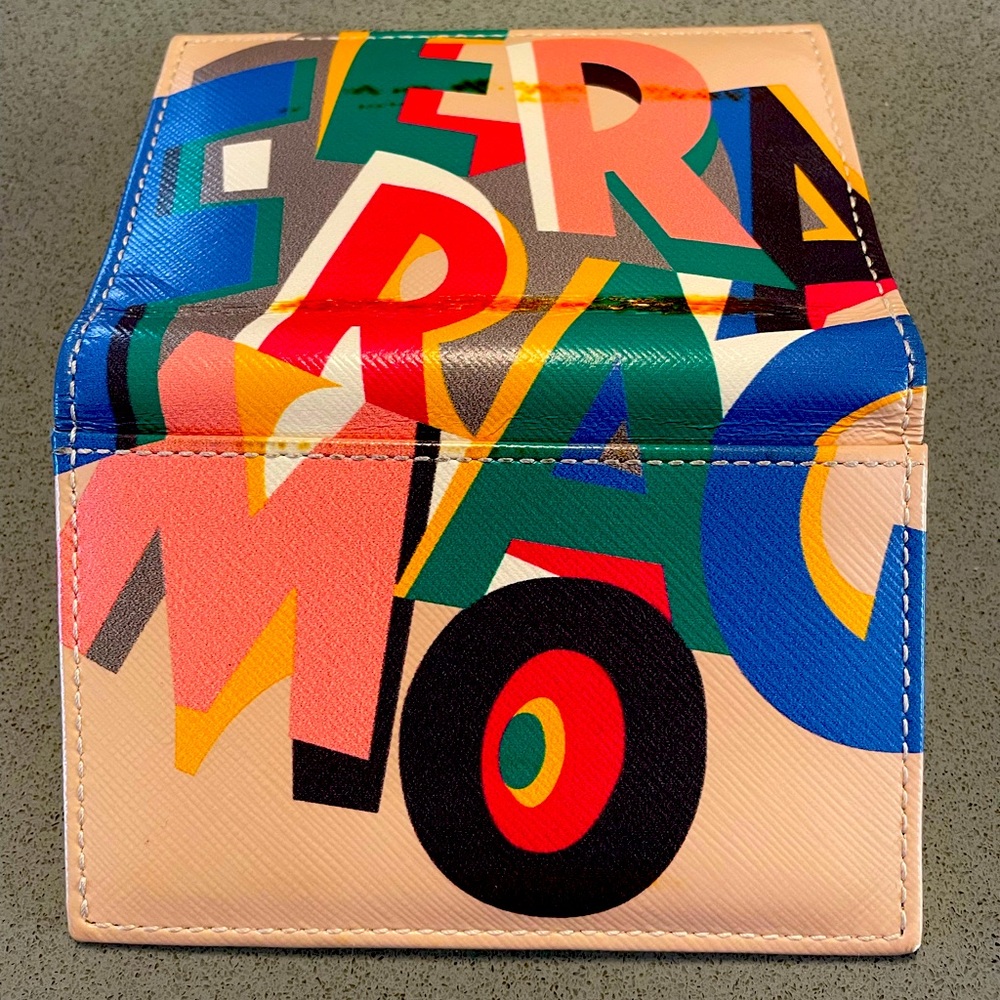Unisex Salvatore Ferragamo leather wallet